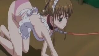 BDSM rough sex anime teen gets pounded
