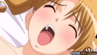 Spying on his Step Sister Leads to Mutual Masturbation & Fucking - Hentai