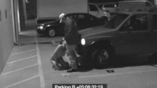 Security Blowjob by Sexy Sexy Girl Caught on CCTV