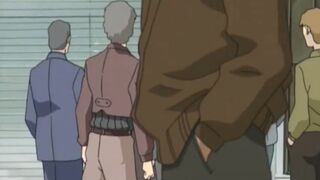 Dominated anime teen bleeds out her booty