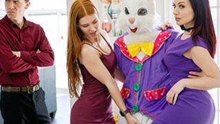 FAMILY STROKES Jane Rogers & Jessica Ryan Seducing The Easter Bunny