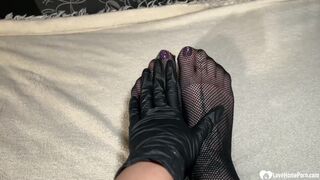 I bought these stockings just for this video