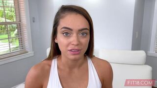 Fit18: Ashley Anderson - P-O-V Casting Petite Teen With Gymnast Body