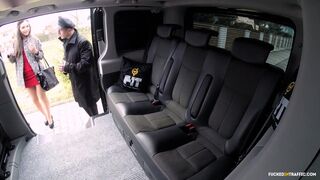 Screwed In Traffic: Cabbie George Uhl fucks brunette Russian Nataly