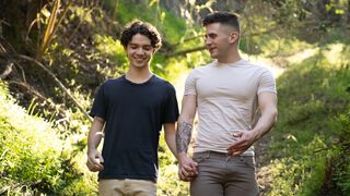 Romantic Woods Walk Leads to Sexy Couch Action - Trevor Brooks & Sam Ledger