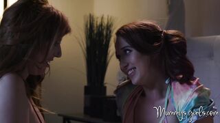 Big Boobed stepmother Lauren Phillips cunt eaten in forbidden 69