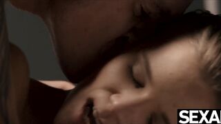 Watch this blowjob bombshell beautiful babe get fucked to intense multiple orgasms