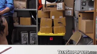 SHOPLYFTER Sexy thief Jericha Jem pounded hard by Wrex Oliver