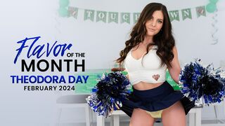 Lustful cheerleader Theodora Day wants her step brother's dong