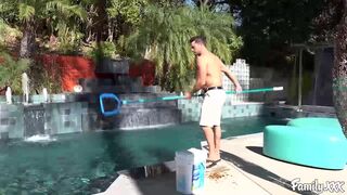 Sweet hottie Melissa Moore squirts on that huge dick