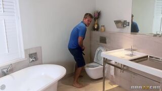 Upcoming Brazzers Scene: Caught Jerking Off - Louise Lee