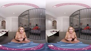 VRBangers Pretty prisoner is working your meat to get out of jail VR