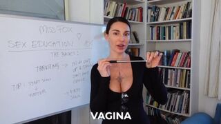 “HOW TO FUCK” - Real Sex Lesson with Miss Fox ‍