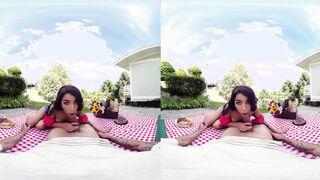 She Wants Picnic, I Give Her a Creampie - Virtual Real Porn