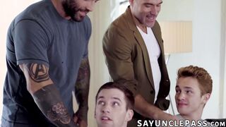 Manuel Skye & Markus Kage traded attention for their stepsons