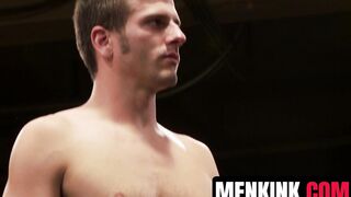 Derrek Diamond vs Brandon Monroe fight to spank & fuck the loser