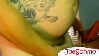 Straight jock dude Blaze indulges in a wild barebacking & cockstroking experin