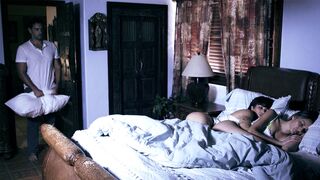 Horny step dad fucks lesbian stepdaughters pawg Latin teen Girlfriend
