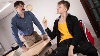 Detention Domination: Ezra & Seb's Explicit Lesson