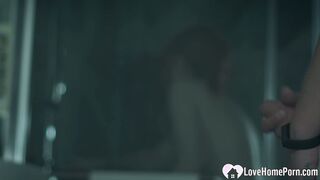 Spying on my stepmum before fucking her