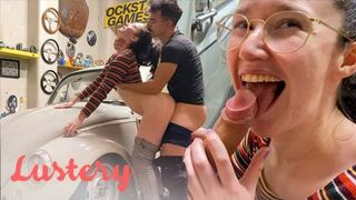 Garage Romp with Horny Amateurs