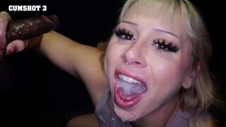 Damn! 13 cumshots swallowed between you two!