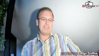 Short-Haired, Big Titted Wife in Nylons Gets the Ultimate Satisfaction
