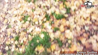 Dark-Haired MILF Gets Seduced on a Romantic Outdoor Date