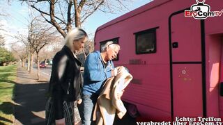 Cheeky Camper Van Encounter with a Naughty Bitch