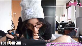 POV Pleasure: Skater Teen in a Hat Delivers an Intimate Blowjob